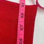 Black Halo  Dana Bow-Detail Jumpsuit red sz 6 Photo 7