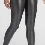 ASSETS by SPANX Women's All Over Faux Leather black Leggings size small Photo 0