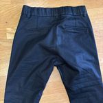 Flog Dafna Black Preppy Quiet Luxury Career Pinstripe Pull On Ankle Pants 30 Photo 4