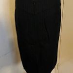 Japanese Luccica Wool Blended Boutique Classic Pencil Skirt Black Photo 4