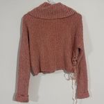 LC Lauren Conrad Lauren Conrad Chenille Cropped Turtleneck Swrater Photo 6