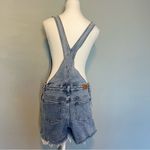 Judy Blue  Denim Overall Shortalls Distressed Size Large Photo 6