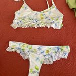 Floral Ruffle Swimsuit Set Multi Size XS Photo 2
