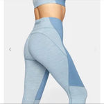 Outdoor Voices  Tech Sweat Blue Active Capri Leggings Two Tone Photo 1