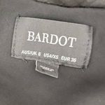 Bardot  River Bias Open Back Long Sleeve Dress Black Women’s Sz 4 Photo 4