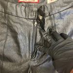 Sweet‎ Chilling Faux Leather Pants Black Zipper Legs Size 26 Photo 8