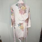 Weddingstar Womens Dressing Robe Floral Belted‎ S/M Pink Size M Photo 6