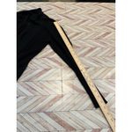 August Silk Black Ribbed Knit Cardigan Sweater Women's Size M Long Sleeve Photo 6