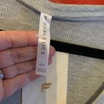 Fabletics New NWT  Waffle Henley Grey Heather Top Shirt size 4X Rtl $60 Photo 3