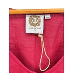 BALI ELF Made By Hand‎ 100% Cotton Tiered Babydoll Mini Dress Plus Size 3X Red Photo 1