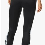 Maaji Fling Leggings Black Floral Side Panel Photo 1