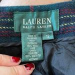Ralph Lauren Vintage  Tartan Plaid Wool Trousers Wide Flare Casual Dress Pants Work straight slim Winter Designer Luxury Photo 4