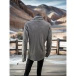 Carol Rose Gray Cowl Neck Lightweight Sweater Long Sleeve Knit Size XL Photo 1