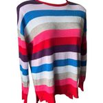 Two Twenty Five Multi Color Striped Sweater, Cashmere Blend Size undefined Photo 7