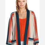 Equipment Anders Kimono Sunfire Scarf Stripe in Multi Color XS Photo 1