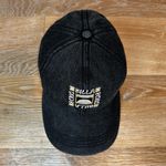 Billabong NWOT Dad Cap Black Denim Washed Strapback Hat Photo 1