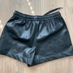 fab'rik Fab’rik Faux Leather Shorts  Photo 1