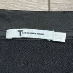 T By Alexander Wang Snap Sleeve French Terry‎ Sweatshirt Black Size XS Photo 9
