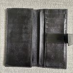 Gucci Authentic  GG Signature Black Leather Continental Wallet Photo 7