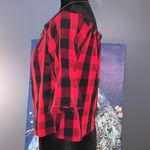 Hot Topic Size M Buffalo Plaid 3/4 Belle Sleeve Crop Photo 3