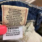 BKE  Denim Madison Skinny Crop Embroidered Back Pocket Jeans Photo 4