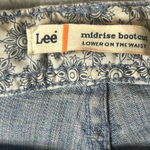 Lee  Jeans Womens Medium Blue Medium Wash Mid Rise Boot Cut Leg‎ Jeans NEW Photo 4