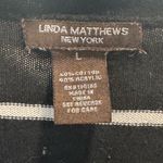 Linda Matthews Women's Open Knit Cardigan Size L White Size L Photo 3