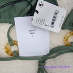 Aila Blue NEW  Free People Soraya Bikini Top,‎ green, size L Photo 8