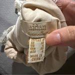 Aidan Mattox Aidan Maddox Women’s Vintage Cream Deep V Neck Lace Dress Size 0 EUC Photo 7