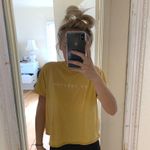 Brandy Melville Yellow Los Angeles Crop Top Photo 0