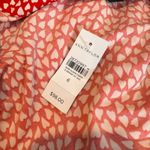 Ann Taylor Wrap Dress Womens 6 Red White Polyester Valentine's Heart Print NEW Photo 8