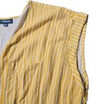 Modcloth Instantly Easygoing Yellow Striped Jumpsuit Photo 5