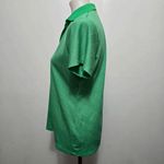 Antigua Womens L Green Polo Shirt Short Sleeve Golf Athletic Casual Top Photo 1