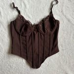 Generation Outcast Clothing Outcast Clothjng Natalie Corset Mauve Leopardo Photo 3