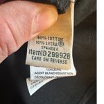 L.L.Bean ‎ Petite Pants Women's Black Stretch Pull On Casual Cotton Blend Small P Photo 3