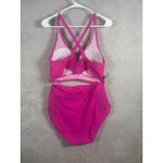 Torrid Bikini Set High Waisted Bottom And Wireless Triangle Top Plus Size 1 Pink Photo 5
