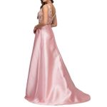 LUCCI LU Blush Pink Castle Couture Gown w/ A Photo 2