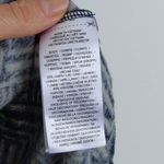 Ralph Lauren Lauren  Womens Linen Blend Geometric‎ V Neck Top Size XL Blue Artsy Photo 4