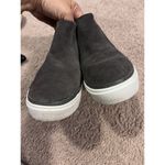 Toms  Size 7 Bryce Slip On Women shoes Fur Lines Grey Suede Photo 7
