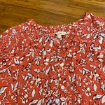 Loft Ann Taylor  Floral Dress‎ Womens Size Medium 3/4 Sleeve Casual Spring Fall Photo 1