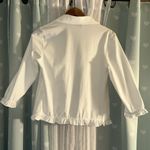 Grace Karin NWT  Size S White 3/4 Sleeve Open Front Jacket Photo 7