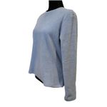 Starting Point Size Small Light Blue Fleece Pullover Polyester Long Sleeve Top Photo 1