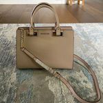 Michael Kors  Quinn Crossbody Satchel NWT Ballet Saffiano Leather Photo 0