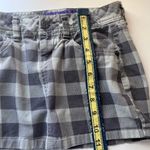 Miley Cyrus & Max Azria Women Buffalo Plaid checkered mini skirt Grey XSmall 1 Gray Size undefined Photo 7