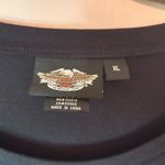 Harley Davidson  orange logo long sleeve top Photo 1