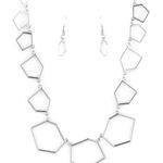 Paparazzi Full Frame Fashion Silver Necklace (162) Photo 1