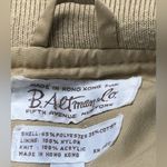 B. Altman Vintage 70s & Co. Bomber Jacket Stand-Up Collar Ribbed Waist Upscale L Photo 2