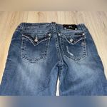 Miss Me  boyfriend capri cropped Women's Blue Jeans Photo 2