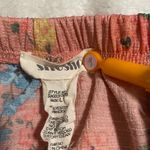 Shosho Mini Skirt Pink Floral Pull On Elastic Waist Photo 3