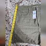 American Eagle  Highest Rise Mom Shorts Green Size 14 Photo 5